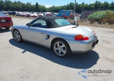 2002 Porsche Boxster S z USA, uszkodzony, nr VIN WP0CB29872U663623
